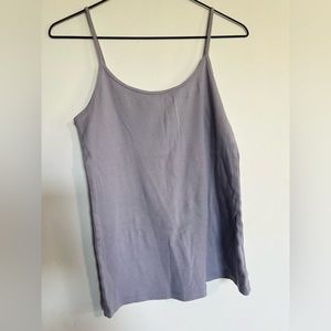 Double Zero Light Purple Tank Lovely Large